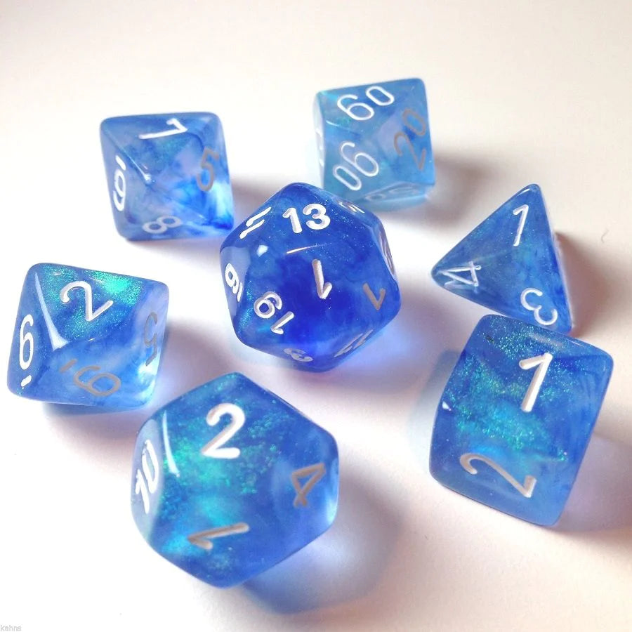 Chessex: Borealis 7-Die Set | I Want That Stuff Brandon