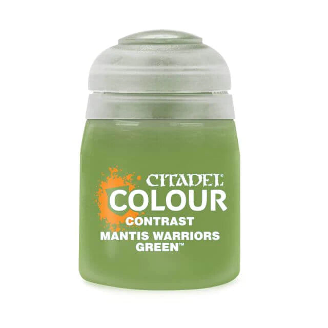 Mantis Warriors Green Contrast Paint | I Want That Stuff Brandon