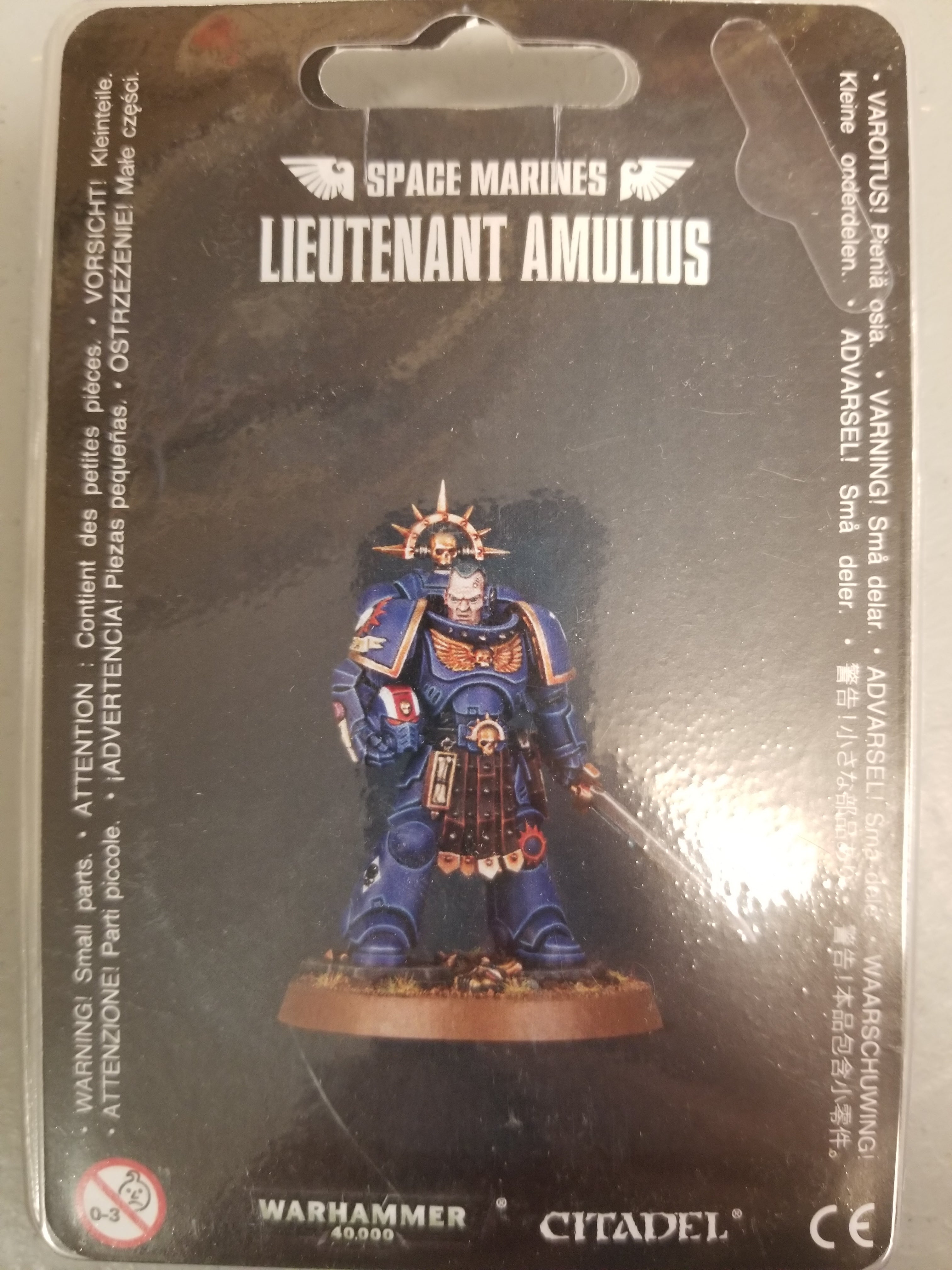 Space Marines Lieutenant Amulius | I Want That Stuff Brandon