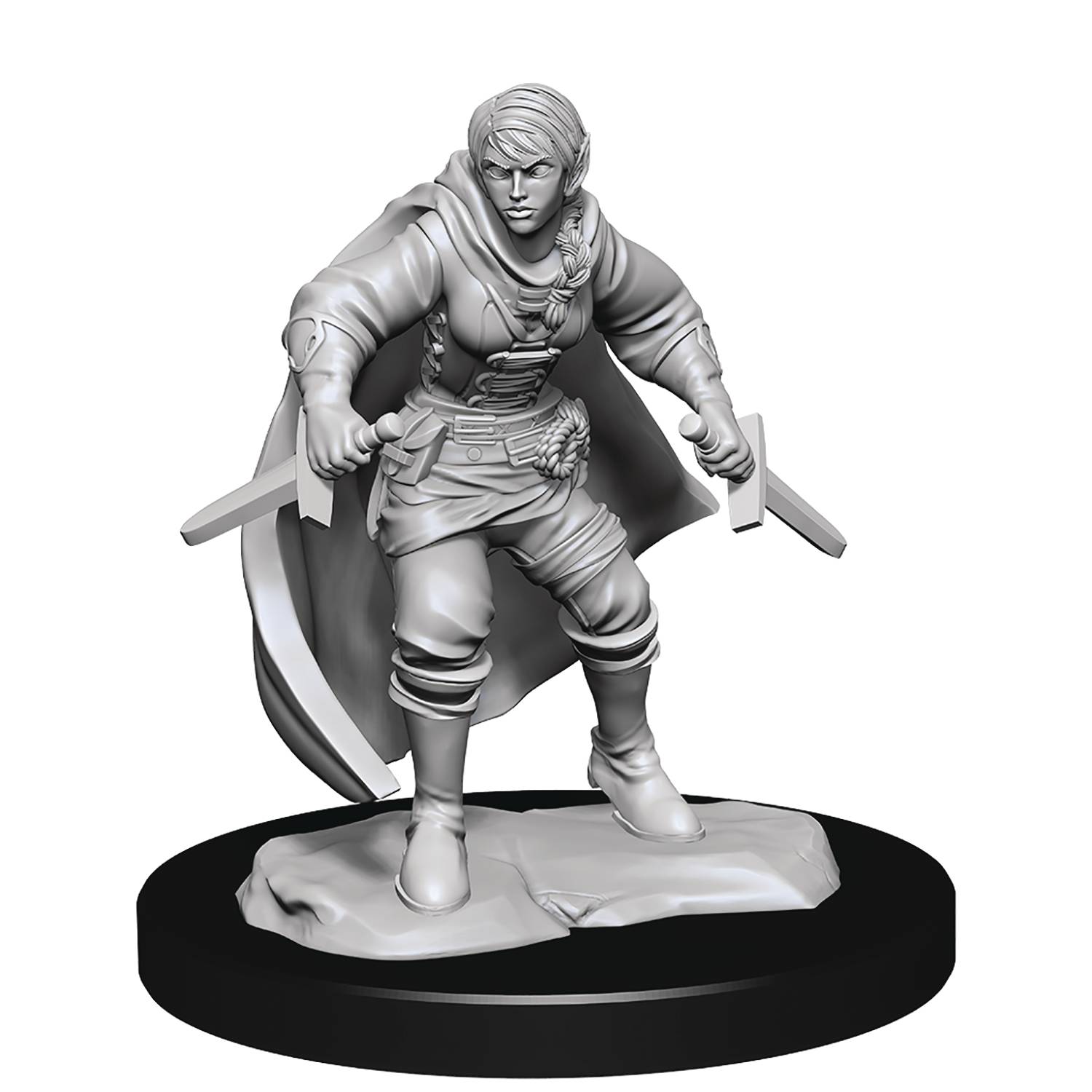 Nolzur's Marvelous Primed Half-elf Rogue Miniature | I Want That Stuff Brandon