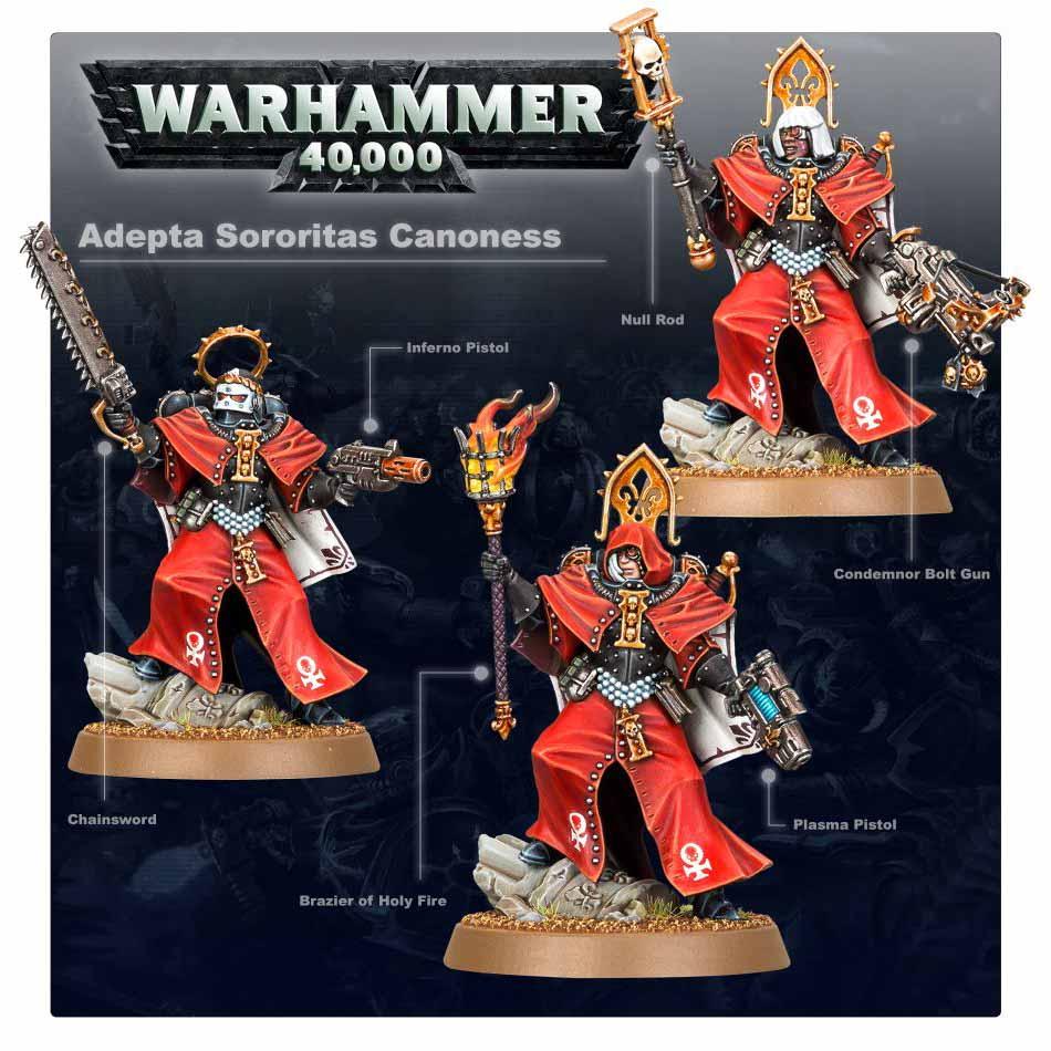 Sisters of Battle Canoness | I Want That Stuff Brandon