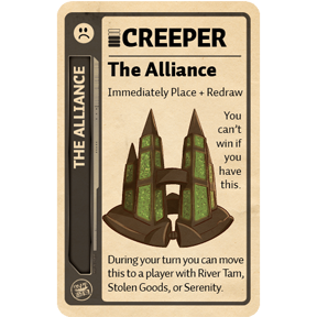 Firefly Fluxx: Alliance Promo Cards | I Want That Stuff Brandon