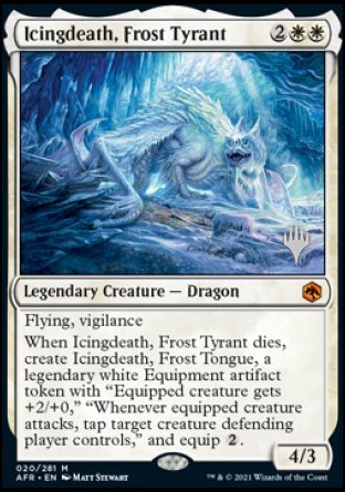 Icingdeath, Frost Tyrant (Promo Pack) [Dungeons & Dragons: Adventures in the Forgotten Realms Promos] | I Want That Stuff Brandon