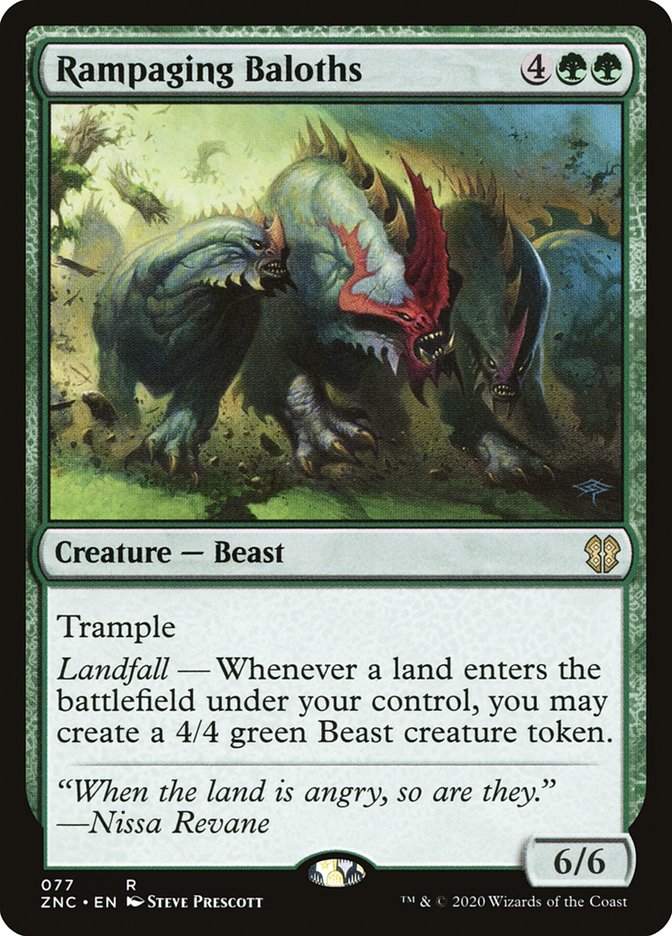 Rampaging Baloths [Zendikar Rising Commander] | I Want That Stuff Brandon