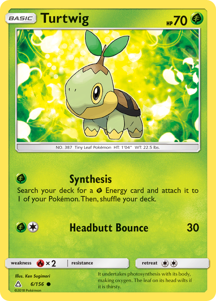 Turtwig (6/156) [Sun & Moon: Ultra Prism] | I Want That Stuff Brandon