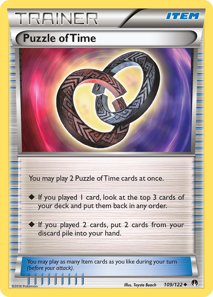 Puzzle of Time (109/122) [XY: BREAKpoint] | I Want That Stuff Brandon