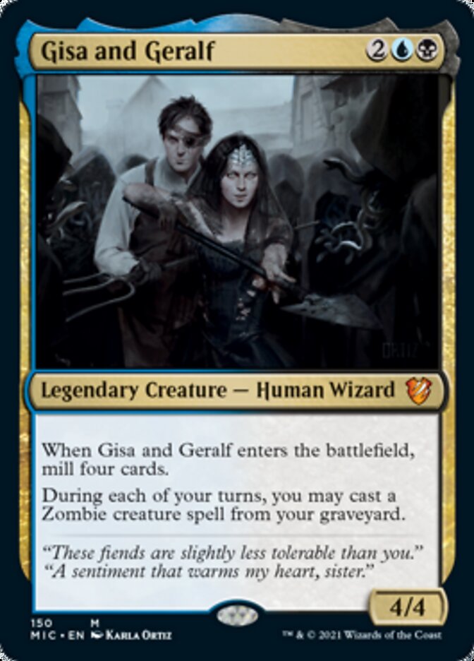 Gisa and Geralf [Innistrad: Midnight Hunt Commander] | I Want That Stuff Brandon