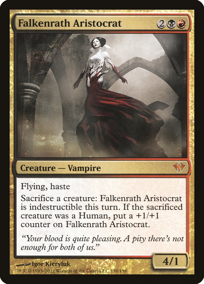 Falkenrath Aristocrat [Dark Ascension] | I Want That Stuff Brandon