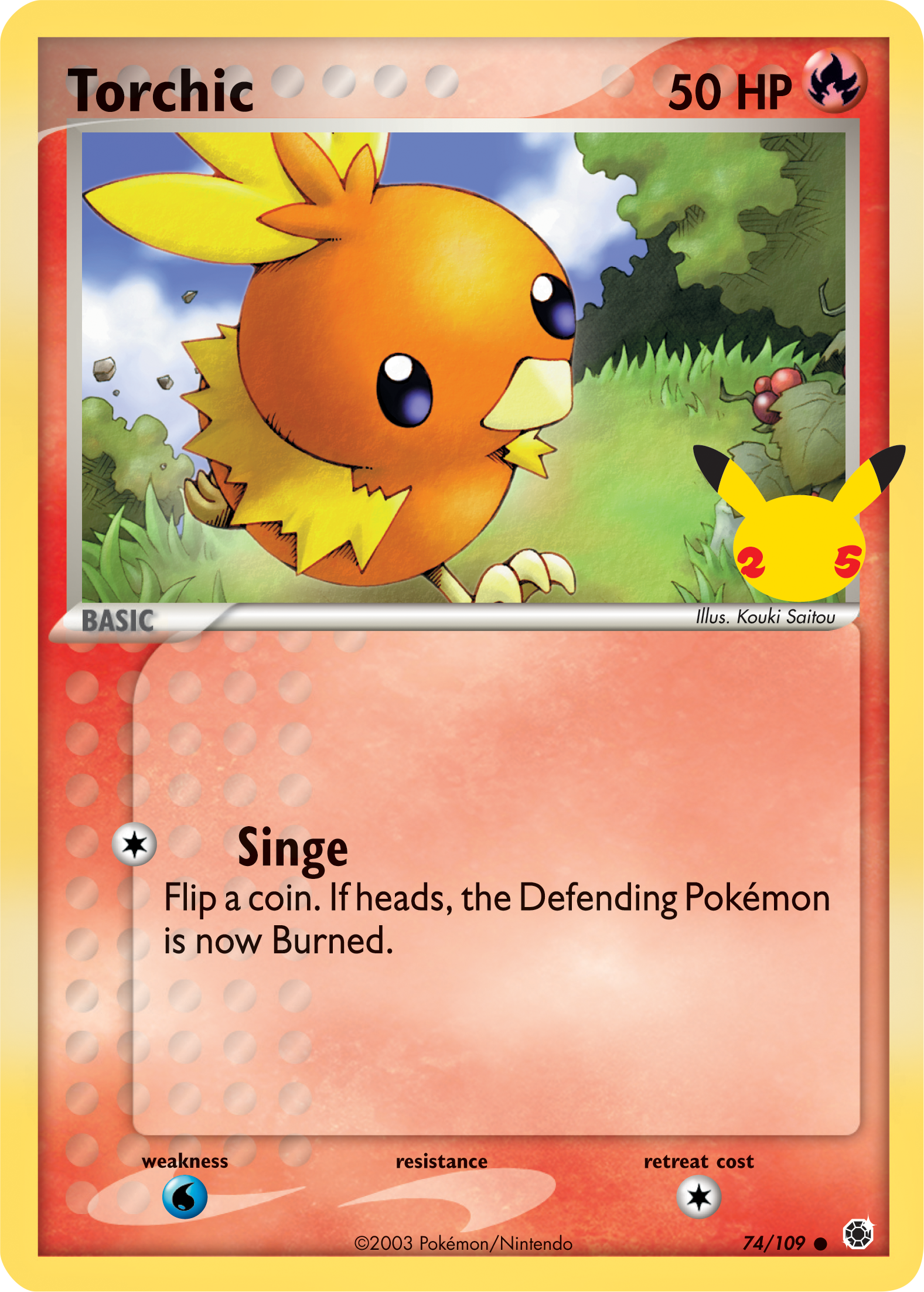Torchic (74/109) [First Partner Pack] | I Want That Stuff Brandon
