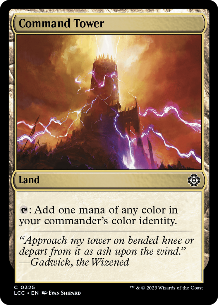 Command Tower [The Lost Caverns of Ixalan Commander] | I Want That Stuff Brandon