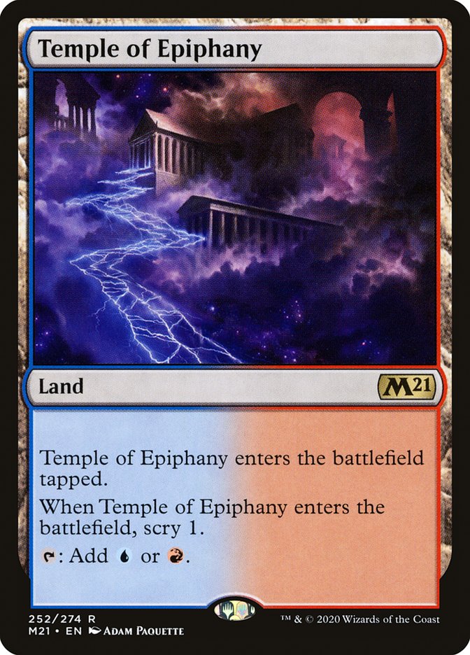 Temple of Epiphany [Core Set 2021] | I Want That Stuff Brandon