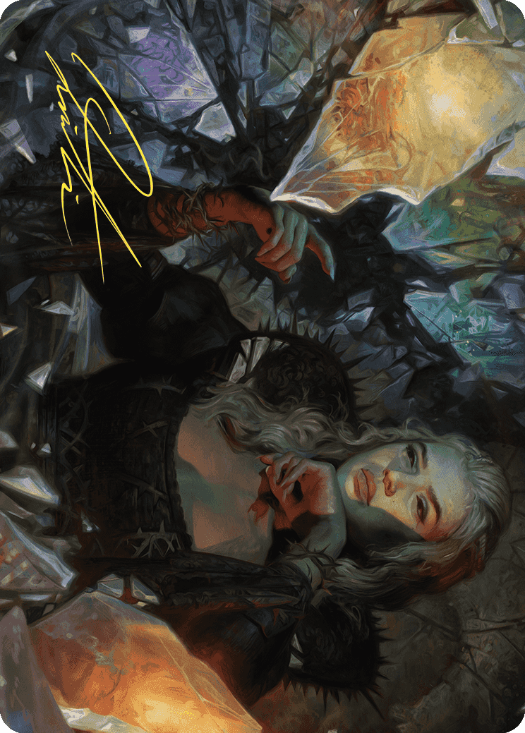 Prophetic Prism Art Card (Gold-Stamped Signature) [Wilds of Eldraine Art Series] | I Want That Stuff Brandon