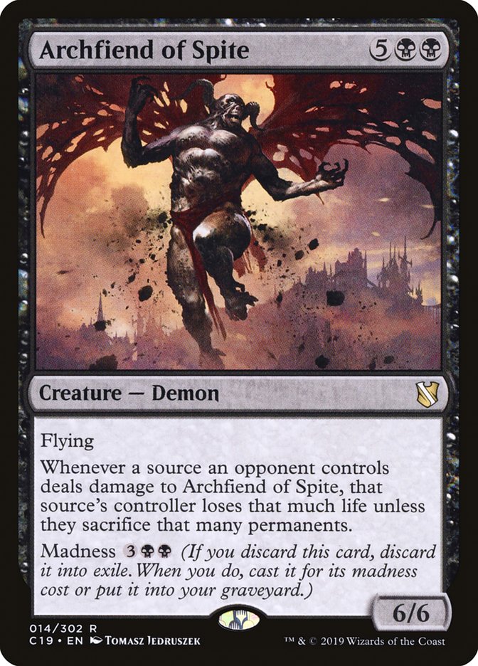 Archfiend of Spite [Commander 2019] | I Want That Stuff Brandon