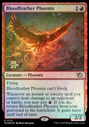 Bloodfeather Phoenix [March of the Machine Prerelease Promos] | I Want That Stuff Brandon