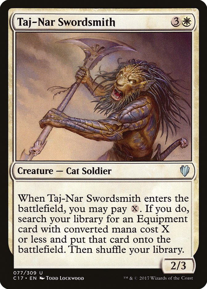 Taj-Nar Swordsmith [Commander 2017] | I Want That Stuff Brandon