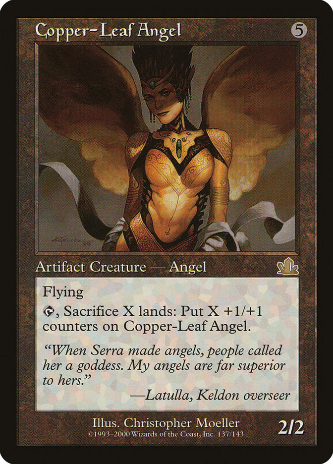 Copper-Leaf Angel [Prophecy] | I Want That Stuff Brandon