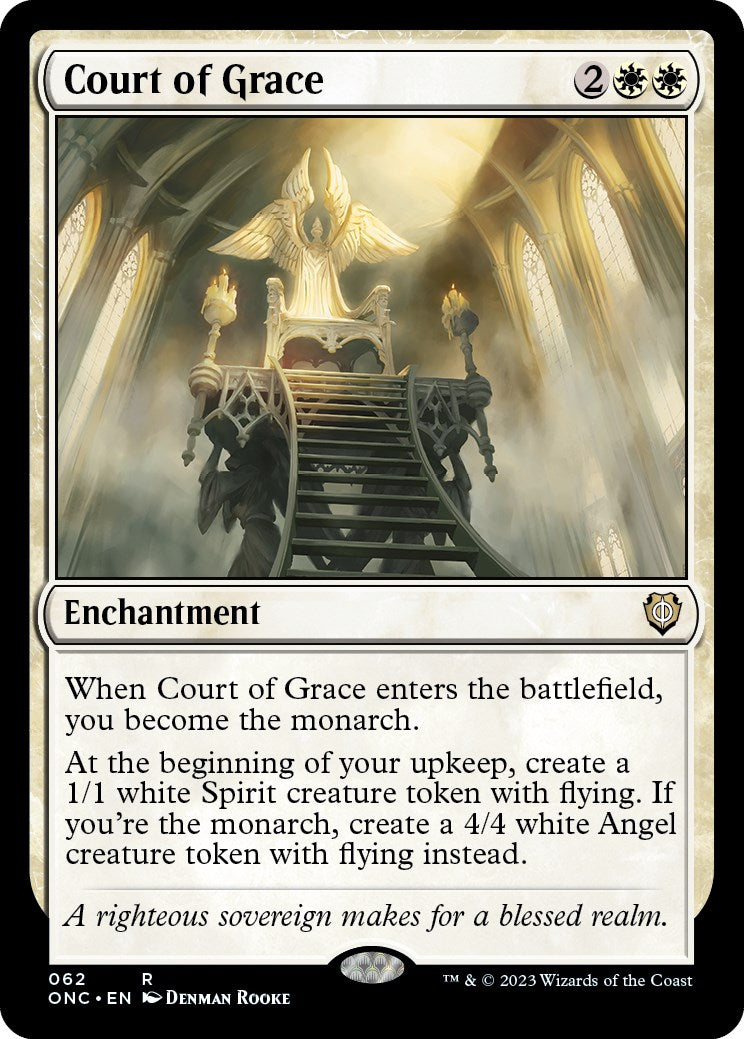 Court of Grace [Phyrexia: All Will Be One Commander] | I Want That Stuff Brandon