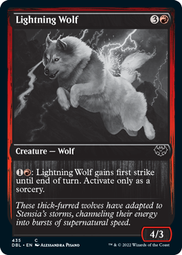 Lightning Wolf [Innistrad: Double Feature] | I Want That Stuff Brandon