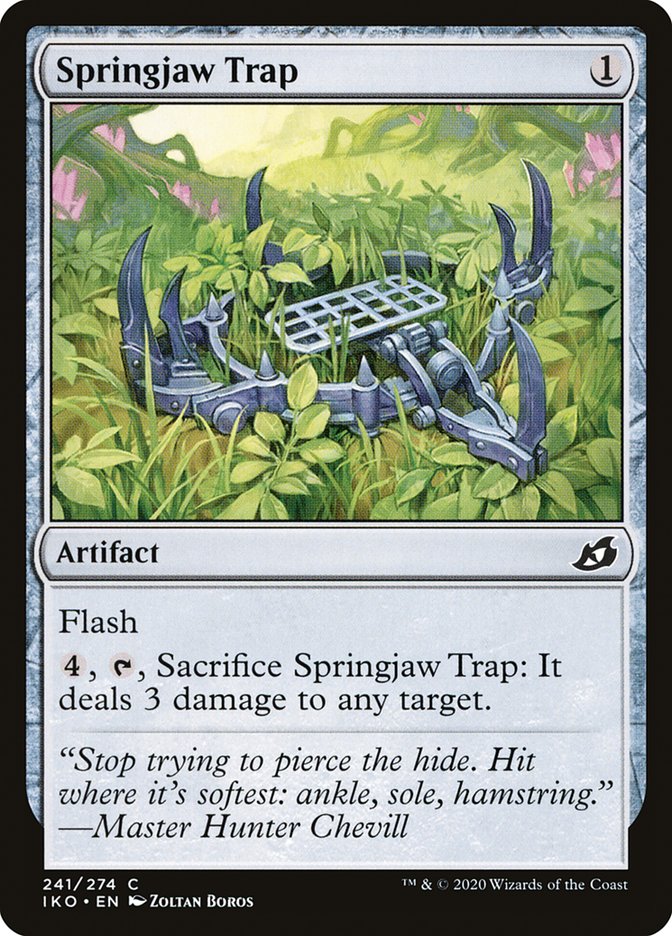 Springjaw Trap [Ikoria: Lair of Behemoths] | I Want That Stuff Brandon