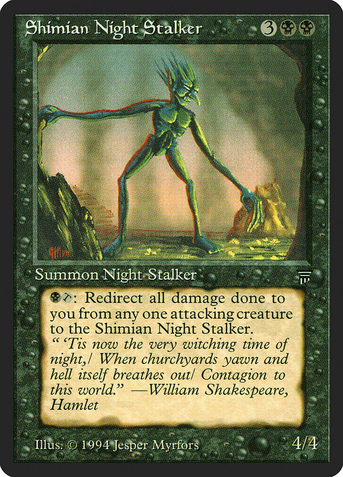 Shimian Night Stalker [Legends] | I Want That Stuff Brandon