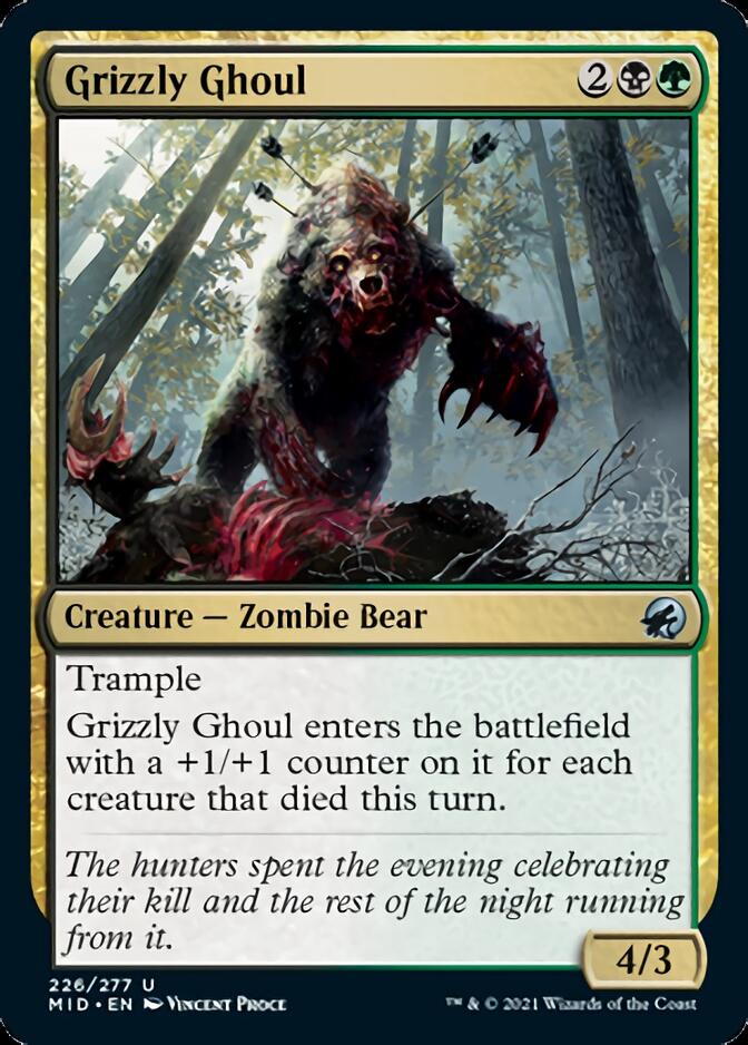 Grizzly Ghoul [Innistrad: Midnight Hunt] | I Want That Stuff Brandon