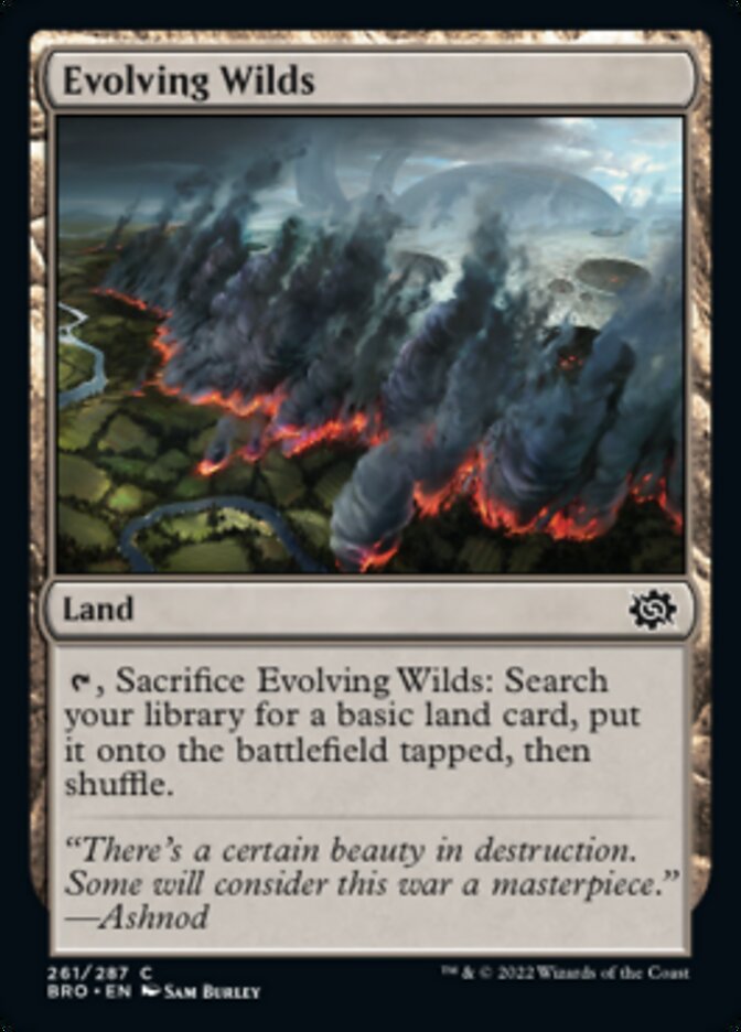 Evolving Wilds [The Brothers' War] | I Want That Stuff Brandon