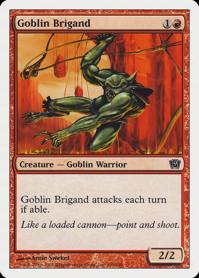 Goblin Brigand [Ninth Edition] | I Want That Stuff Brandon