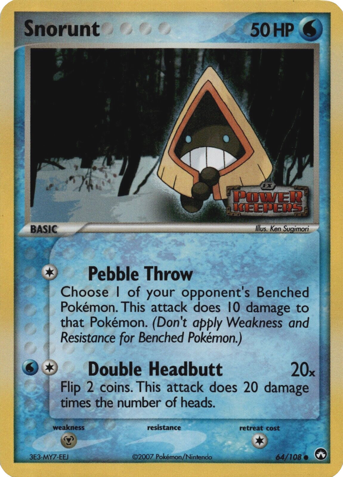 Snorunt (64/108) (Stamped) [EX: Power Keepers] | I Want That Stuff Brandon