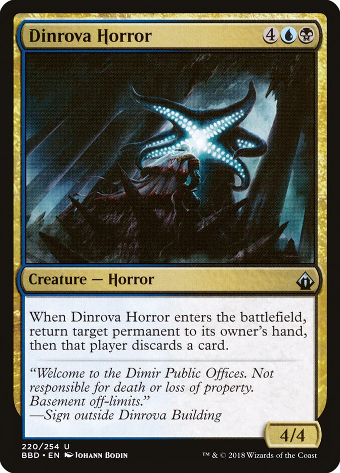 Dinrova Horror [Battlebond] | I Want That Stuff Brandon