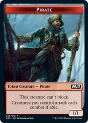 Pirate // Treasure Double-Sided Token [Core Set 2021 Tokens] | I Want That Stuff Brandon