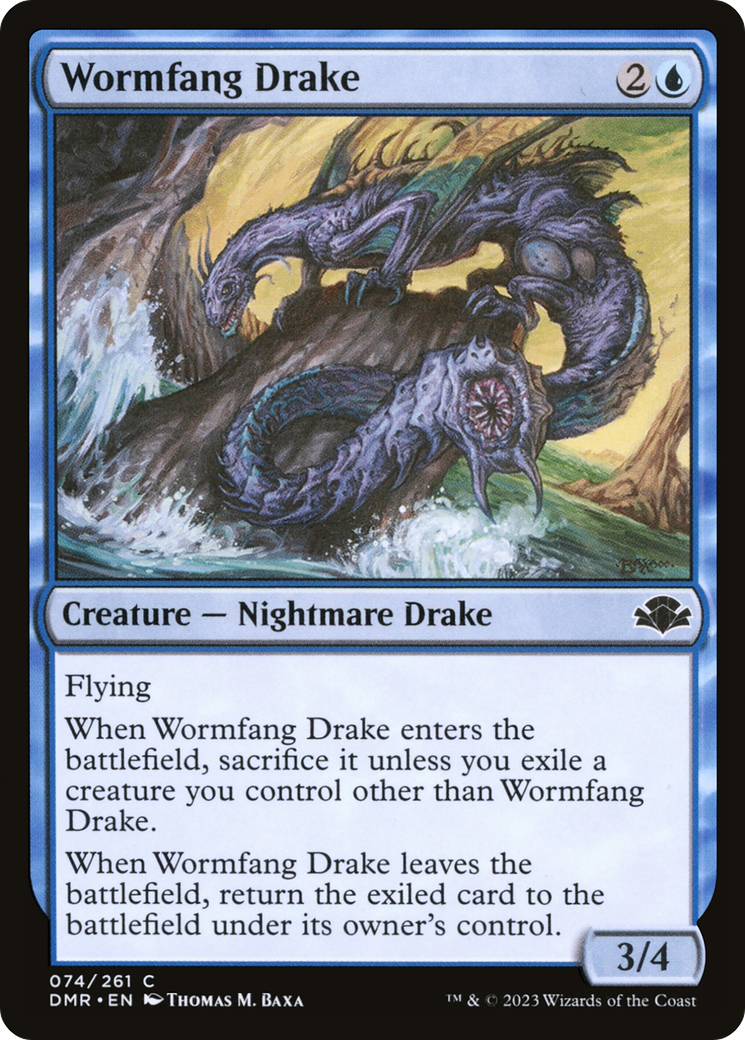 Wormfang Drake [Dominaria Remastered] | I Want That Stuff Brandon