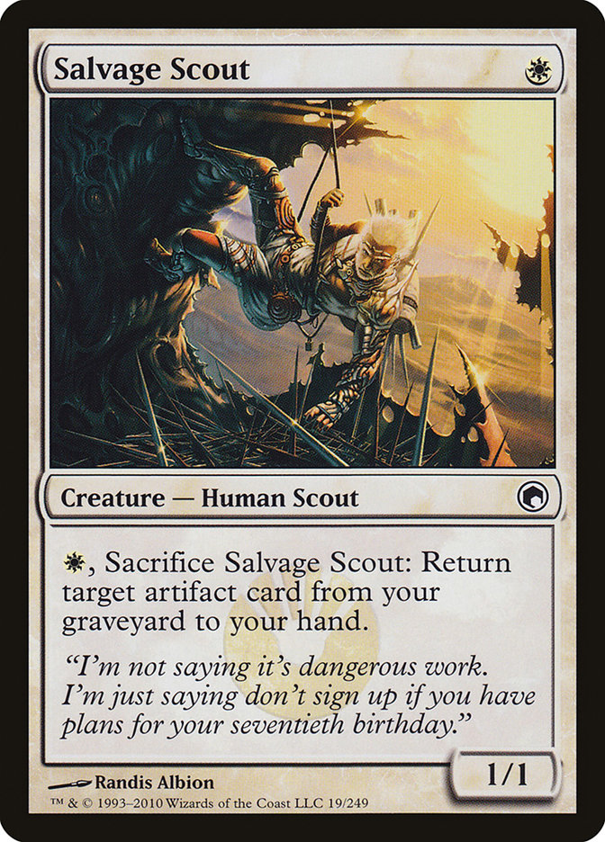 Salvage Scout [Scars of Mirrodin] | I Want That Stuff Brandon