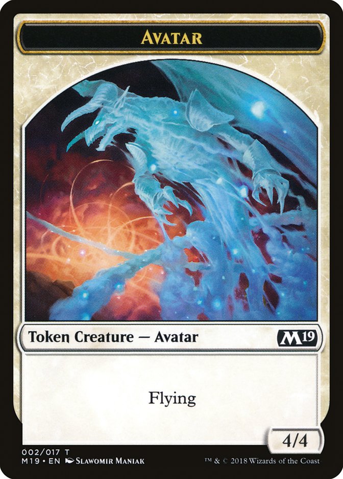 Avatar Token [Core Set 2019 Tokens] | I Want That Stuff Brandon