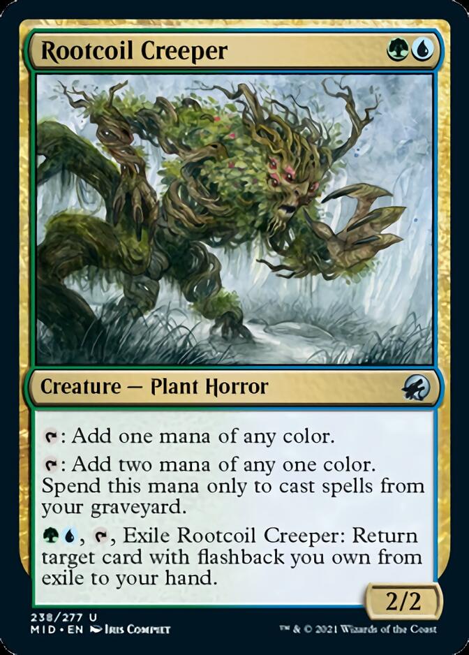 Rootcoil Creeper [Innistrad: Midnight Hunt] | I Want That Stuff Brandon