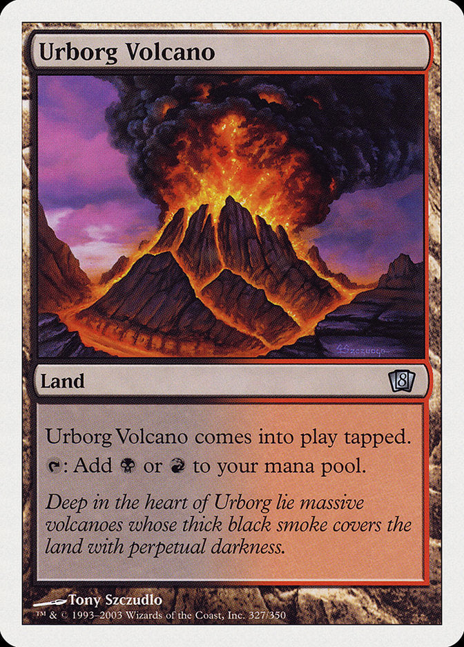 Urborg Volcano [Eighth Edition] | I Want That Stuff Brandon