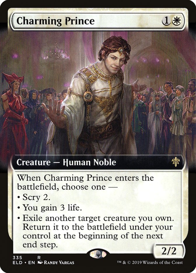 Charming Prince (Extended Art) [Throne of Eldraine] | I Want That Stuff Brandon