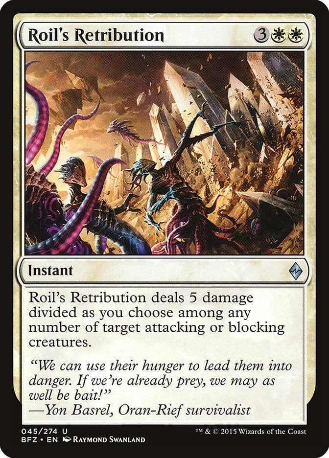Roil's Retribution [Battle for Zendikar] | I Want That Stuff Brandon