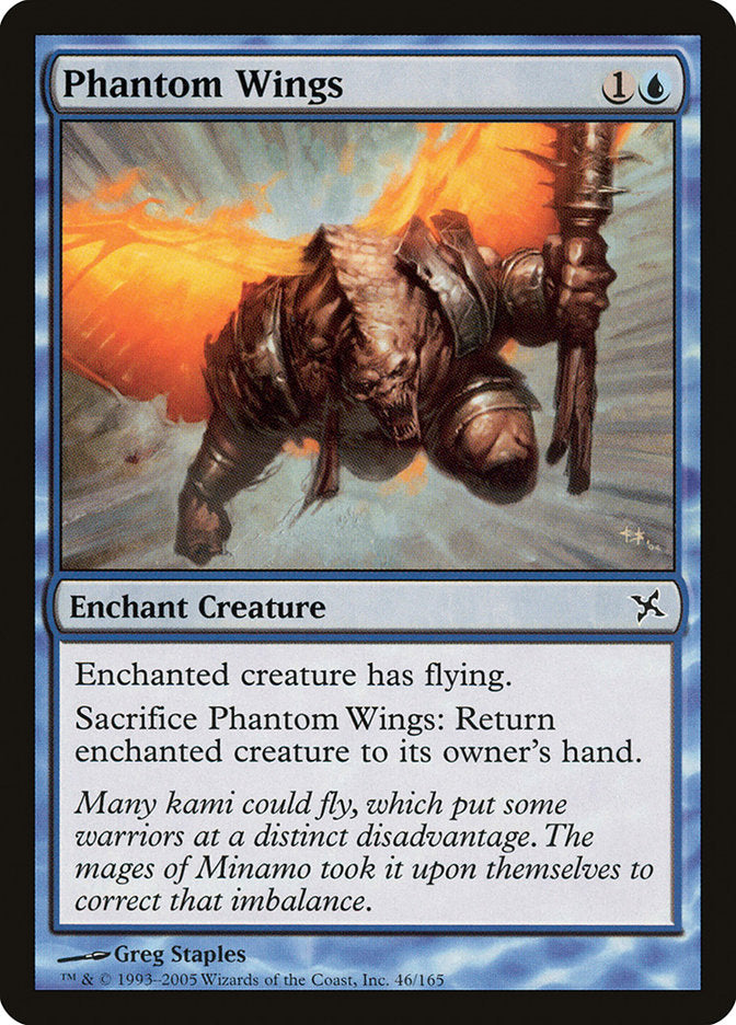 Phantom Wings [Betrayers of Kamigawa] | I Want That Stuff Brandon