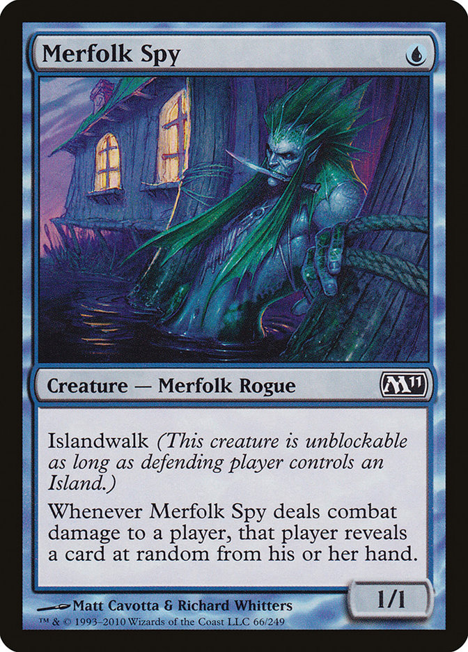 Merfolk Spy [Magic 2011] | I Want That Stuff Brandon