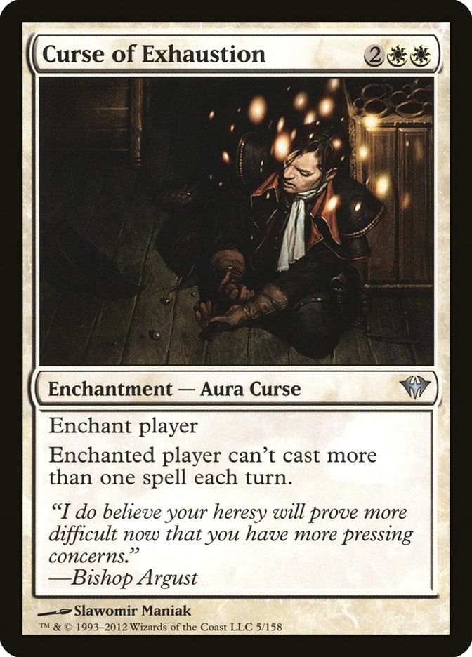 Curse of Exhaustion [Dark Ascension] | I Want That Stuff Brandon