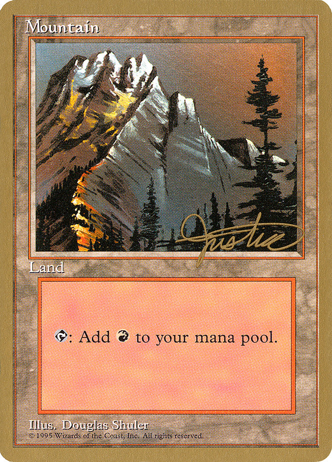 Mountain (mj373) (Mark Justice) [Pro Tour Collector Set] | I Want That Stuff Brandon