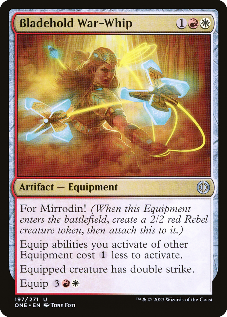 Bladehold War-Whip [Phyrexia: All Will Be One] | I Want That Stuff Brandon