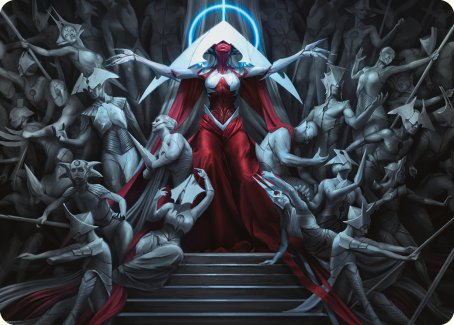 Elesh Norn, Mother of Machines Art Card [Phyrexia: All Will Be One Art Series] | I Want That Stuff Brandon