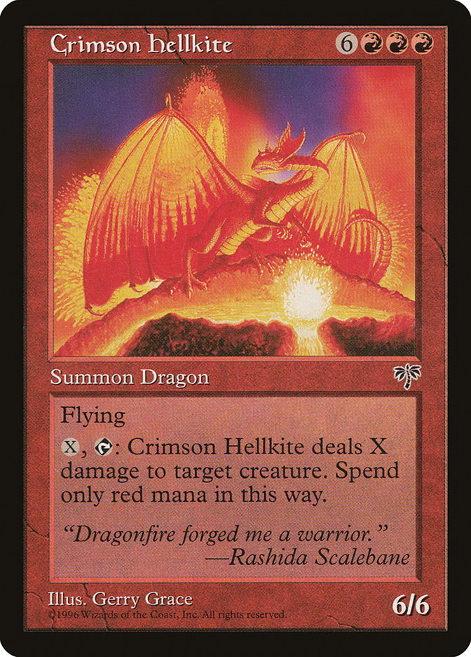 Crimson Hellkite [Mirage] | I Want That Stuff Brandon