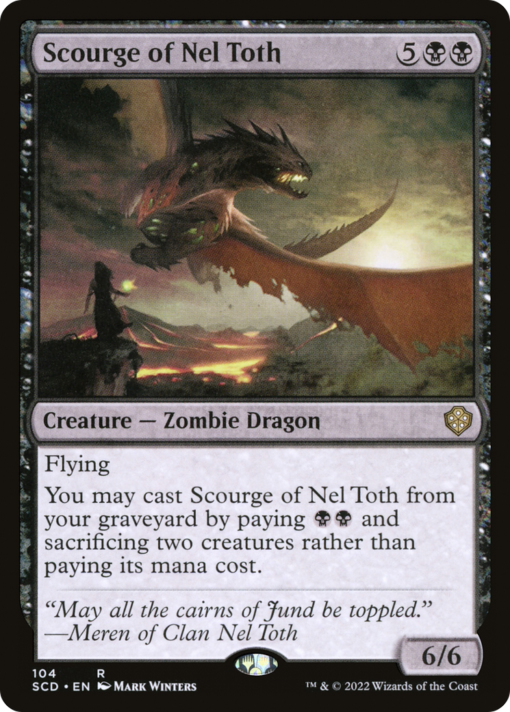 Scourge of Nel Toth [Starter Commander Decks] | I Want That Stuff Brandon