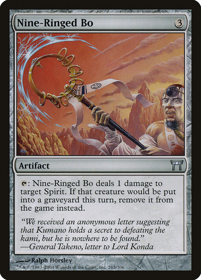 Nine-Ringed Bo [Champions of Kamigawa] | I Want That Stuff Brandon