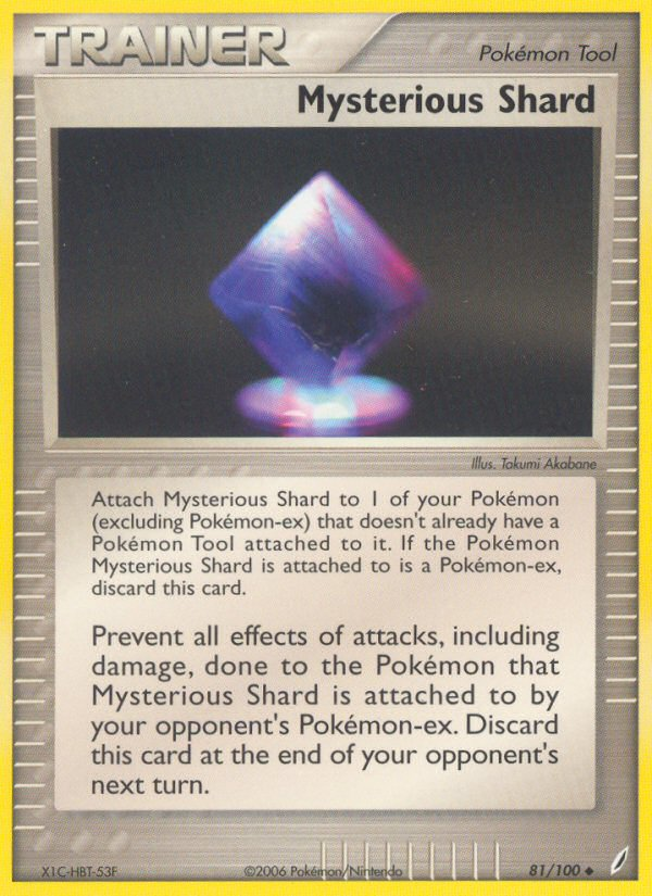 Mysterious Shard (81/100) [EX: Crystal Guardians] | I Want That Stuff Brandon