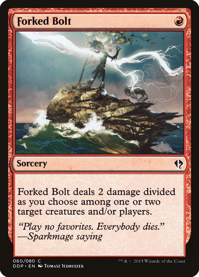 Forked Bolt [Duel Decks: Zendikar vs. Eldrazi] | I Want That Stuff Brandon