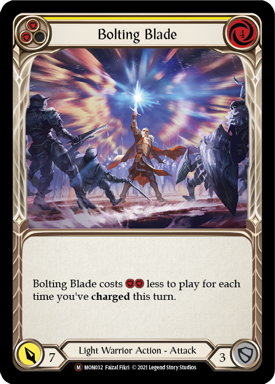 Bolting Blade [U-MON032] Unlimited Edition Normal | I Want That Stuff Brandon