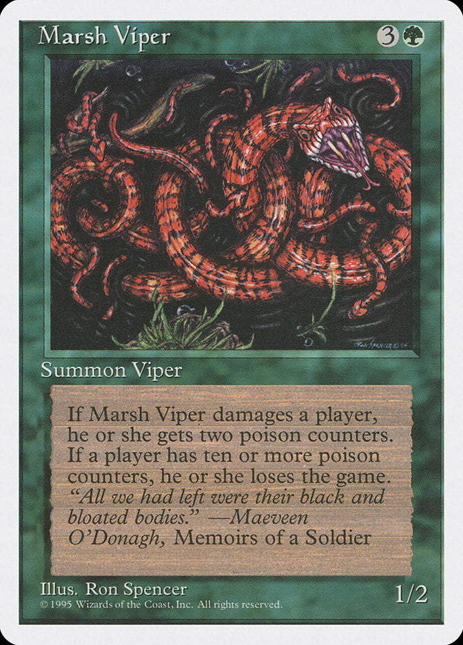 Marsh Viper [Fourth Edition] | I Want That Stuff Brandon